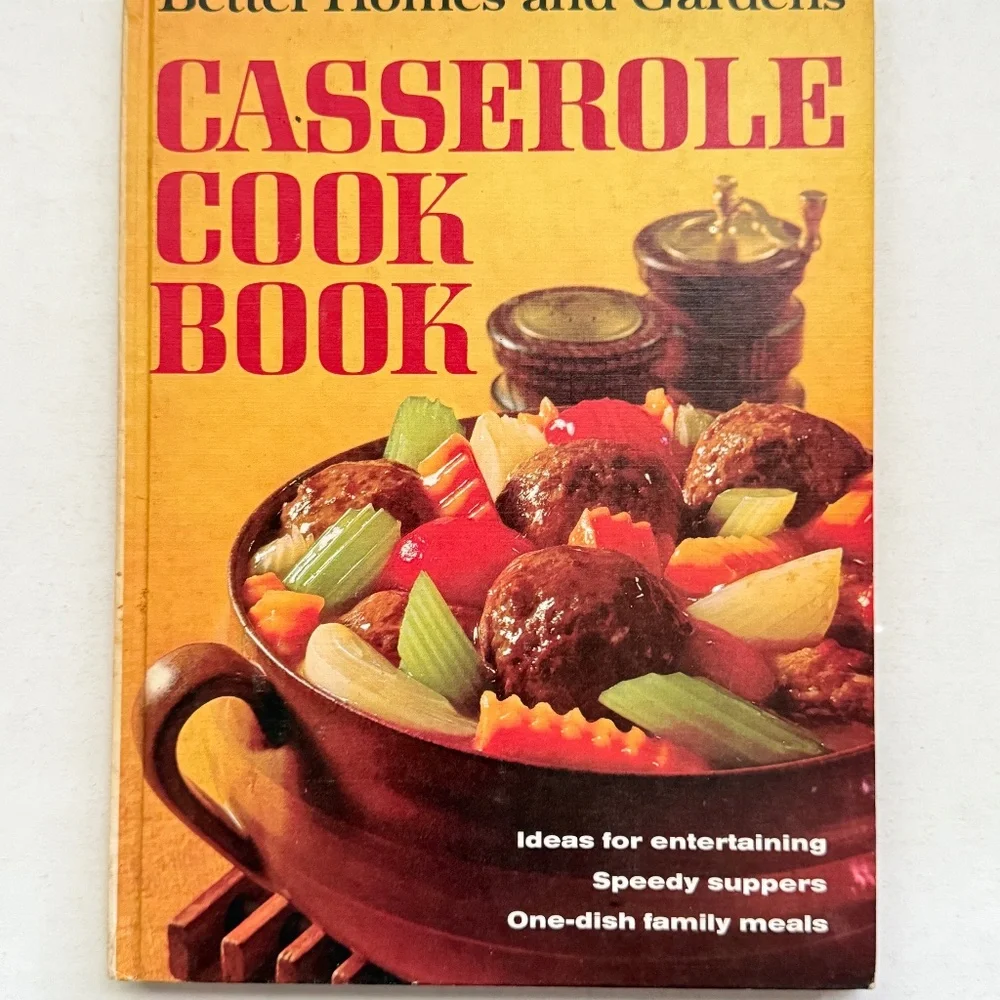 Better Homes‎ and Gardens Casserole Cookbook, Vintage 1969
